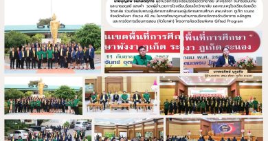 คณะผู้บริหารการศึกษา และผู้บริหารสถานศึกษา สำนักงานเขตพื้นที่การศึกษามัธยมศึกษาพังงา ภูเก็ต ระนอง เข้าศึกษาดูงานนวัตกรรม “หัวโขกฝาโมเดล”